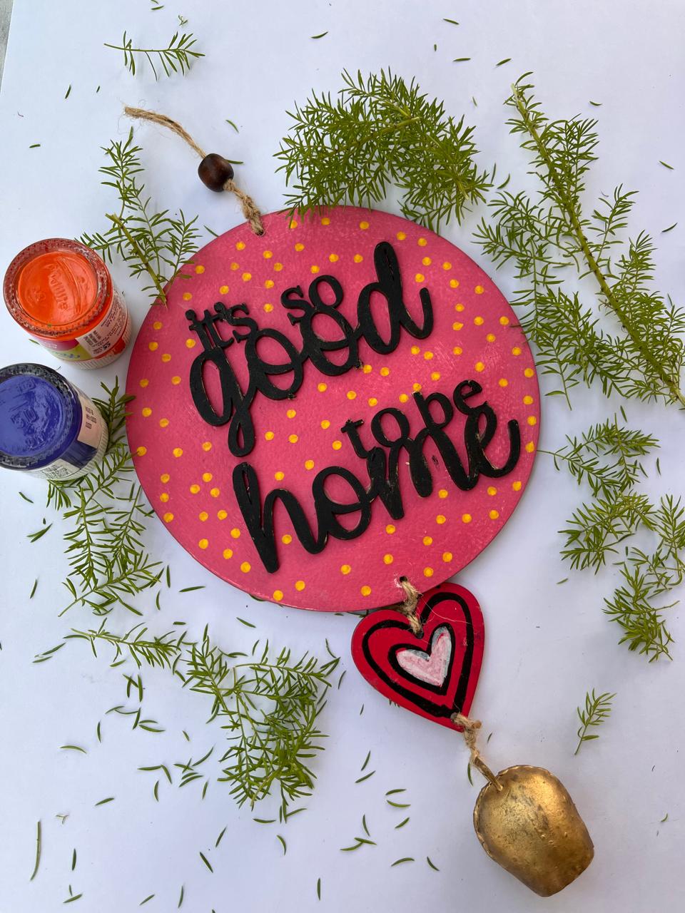 Customized Name Hanging – To be Home